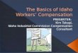 The Basics of Idaho Workers’ Compensation