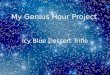 My Genius Hour Project