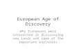 European Age of Discovery