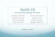 Apollo 18 Conceptual  Design Review