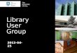 Library User Group