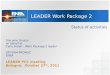 LEADER Work Package 2