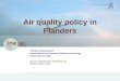 Air quality policy in Flanders