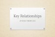 Key Relationships