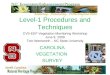 Level-1 Procedures and Techniques