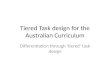 Tiered Task design for the Australian Curriculum
