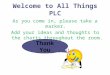 Welcome to All Things PLC