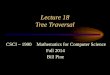 Lecture  18 Tree Traversal