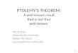 PTOLEMY’S THEOREM: A well-known result that is not that well-known