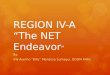 REGION IV-A “The NET  Endeavor ”