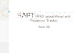 RAPT RFID based Asset and Personnel Tracker