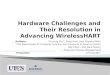 Hardware Challenges and Their Resolution in Advancing  WirelessHART