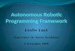 Autonomous Robotic Programming Framework