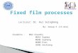 Fixed film processes