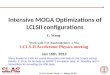 Intensive MOGA Optimizations of LCLSII configurations