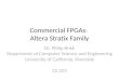 Commercial FPGAs:  Altera  Stratix  Family