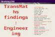TransMaths findings: Engineering