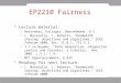 EP2210 Fairness