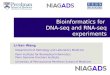 Bioinformatics for  DNA - seq  and RNA- seq  experiments