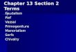 Chapter 13 Section 2 Terms