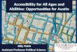 Accessibility for All Ages and Abilities: Opportunities for Austin