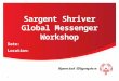 Sargent Shriver Global Messenger Workshop