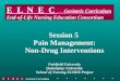 E  L  N  E  C  Geriatric Curriculum End-of-Life Nursing Education Consortium