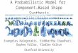 A Probabilistic Model for  Component-Based Shape Synthesis