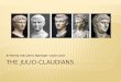 THE JULIO-CLAUDIANS