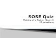 S OSE Quiz Making of a Nation (Quiz 4) 20 questions