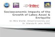Socioeconomic  Impacts of the Growth of Lakes  Azuei  &  Enriquillo