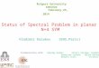 Status of Spectral Problem in planar  N=4 SYM