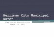 Herriman City Municipal Water