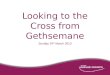 Looking to the Cross from Gethsemane