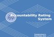 Accountability Rating  System