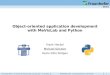 Object-oriented application development with MeVisLab and Python