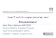 New Trends in organ donation and Transplantation