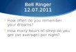 Bell Ringer 12.07.2011
