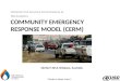 Community emergency response model (CERM)