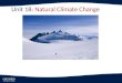 Unit 18:  Natural Climate Change