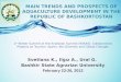 Main trends and prospects of aquaculture development in the Republic of  Bashkortostan
