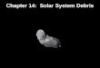 Chapter  14:  Solar  System Debris