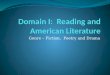 Domain I:  Reading and American Literature