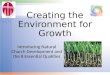 Creating the Environment for Growth