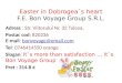 Easter in  Dobrogea`s  heart F.E. Bon Voyage Group S.R.L
