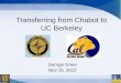 Transferring from Chabot to UC Berkeley