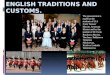 English traditions and customs