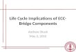 Life Cycle Implications of ECC-Bridge Components