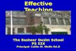 Effective Teaching Enhancing Professional Practices