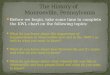 The History of             Monroeville, Pennsylvania